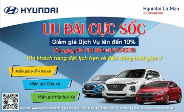 Giảm giá 10% khi đặt lịch hẹn và đến đúng thời gian