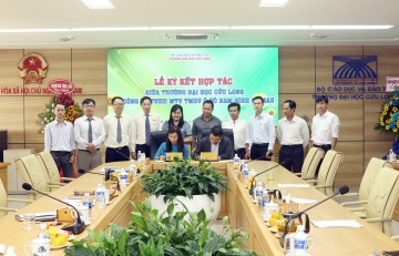 HYUNDAI CÀ MAU KÝ KẾT HỢP TÁC ĐÀO TẠO NGUỒN NHÂN LỰC VỚI TRƯỜNG ĐẠI HỌC CỬU LONG