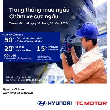 Chương trình: TRONG THÁNG NGÂU CHĂM XE CỰC NGẦU