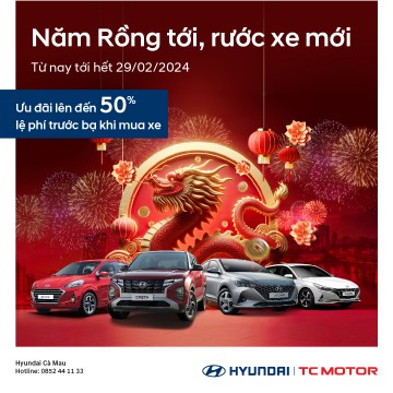 NĂM RỒNG TỚI, RƯỚC XE MỚI