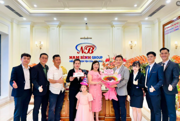 MỪNG SINH NHẬT PHÓ CHỦ TỊCH HĐQT NAM BÌNH GROUP