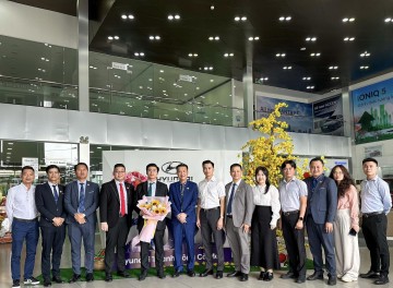 Hyundai Thành Công Cà Mau vinh dự đón tiếp CEO Nguyễn Anh Tú và Lãnh Đạo các phòng ban Hyundai Thành Công Việt Nam