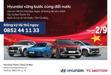 HYUNDAI VỮNG BƯỚC CÙNG ĐẤT NƯỚC