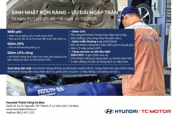 SINH NHẬT RỘN RÀNG – ƯU ĐÃI NGẬP TRÀN