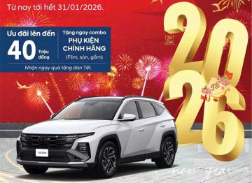 HÁI LỘC ĐẦU NĂM – TƯNG BỪNG ĐÓN TẾT CÙNG HYUNDAI TUCSON
