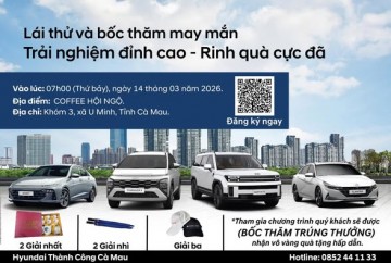 LÁI THỬ VÀ BỐC THĂM MAY MẮN TRẢI NGHIỆM ĐỈNH CAO - RINH QUÀ CỰC ĐÃ