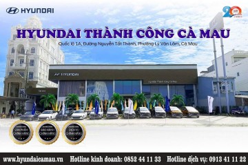 XƯỞNG DỊCH VỤ NHỘN NHỊP NGAY TỪ SÁNG SỚM TẠI HYUNDAI THÀNH CÔNG CÀ MAU