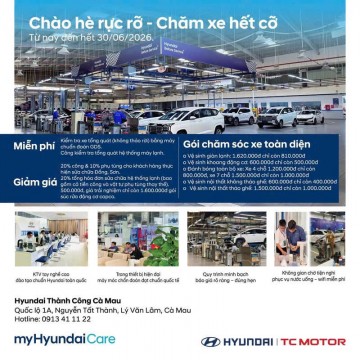 CHƯƠNG TRÌNH KHUYẾN MÃI THÁNG 6 ĐANG DẦN KHÉP LẠI – ĐỪNG BỎ LỠ CƠ HỘI CHĂM SÓC XE VỚI ƯU ĐÃI HẤP DẪN