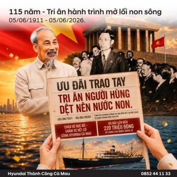 115 NĂM NGÀY BÁC HỒ RA ĐI TÌM ĐƯỜNG CỨU NƯỚC – TRI ÂN HÀNH TRÌNH MỞ LỐI NON SÔNG