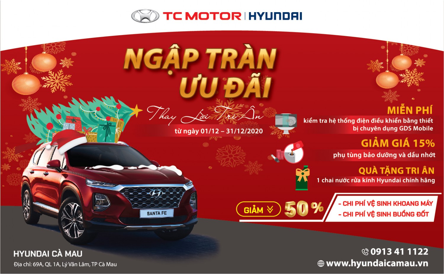 hyundai cà Mau , khuyến mãi 