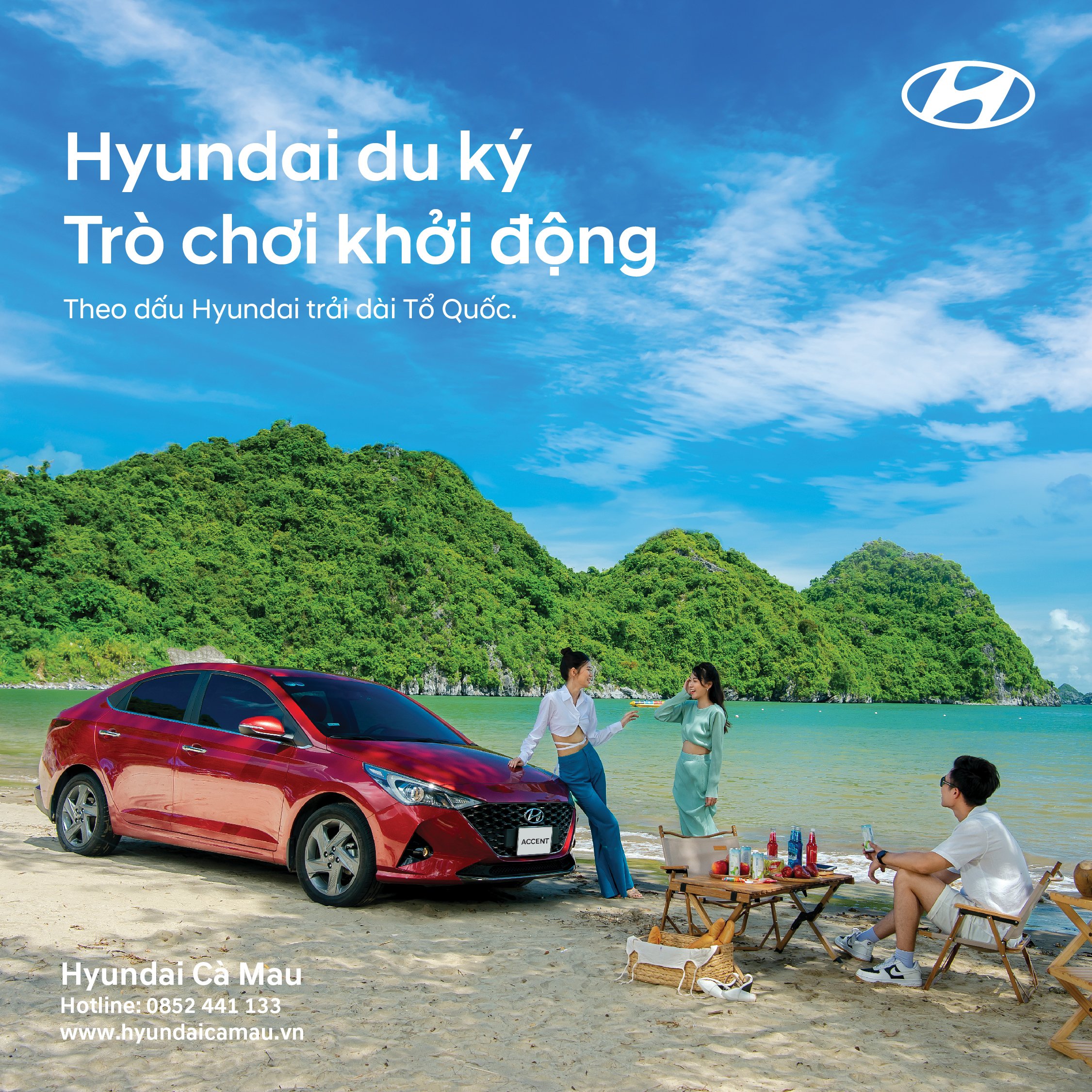 HYUNDAI CÀ MAU TRIỂN KHAI CHƯƠNG TRÌNH TRI ÂN KHÁCH HÀNG "HYUNDAI DU KÝ - TRÒ CHƠI KHỞI ĐỘNG"