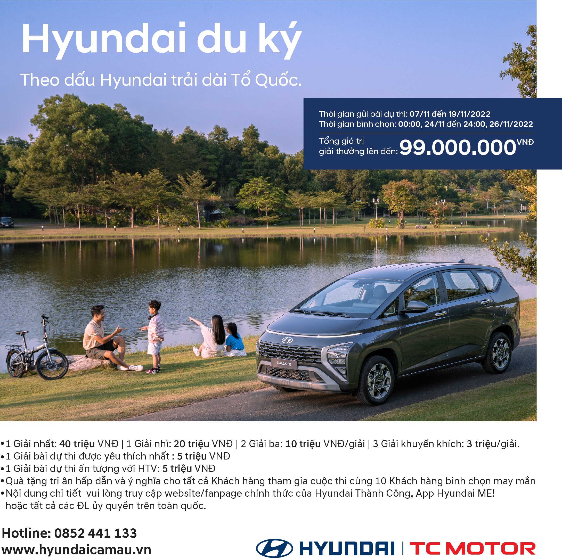 HYUNDAI DU KÝ - "THEO DẤU HYUNDAI TRẢI DÀI TỔ QUỐC"