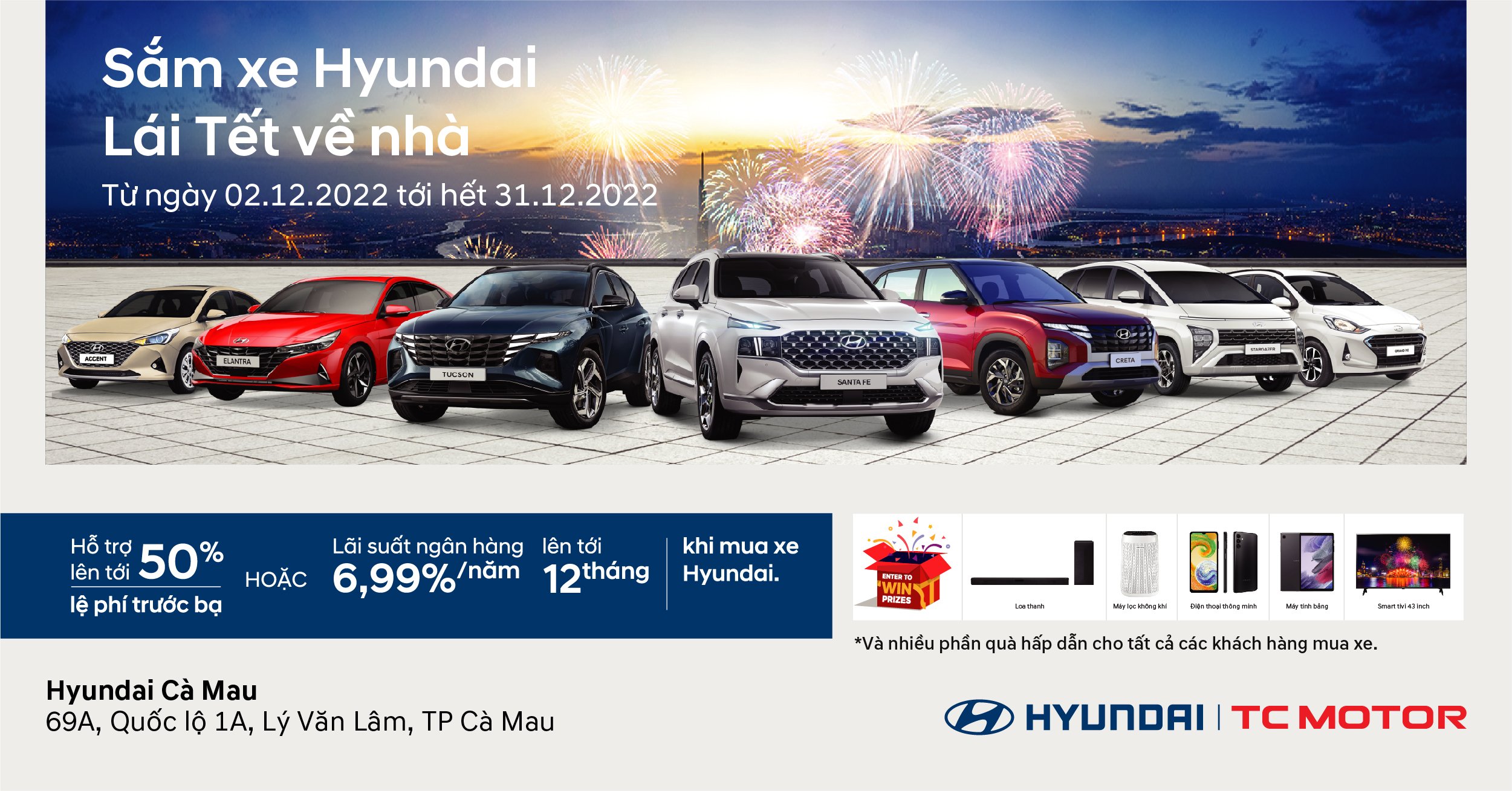 SẮM XE HYUNDAI - LÁI TẾT VỀ NHÀ