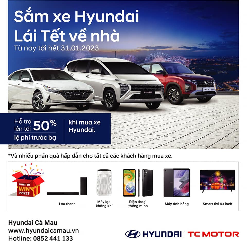 SẮM XE HYUNDAI - LÁI TẾT VỀ NHÀ