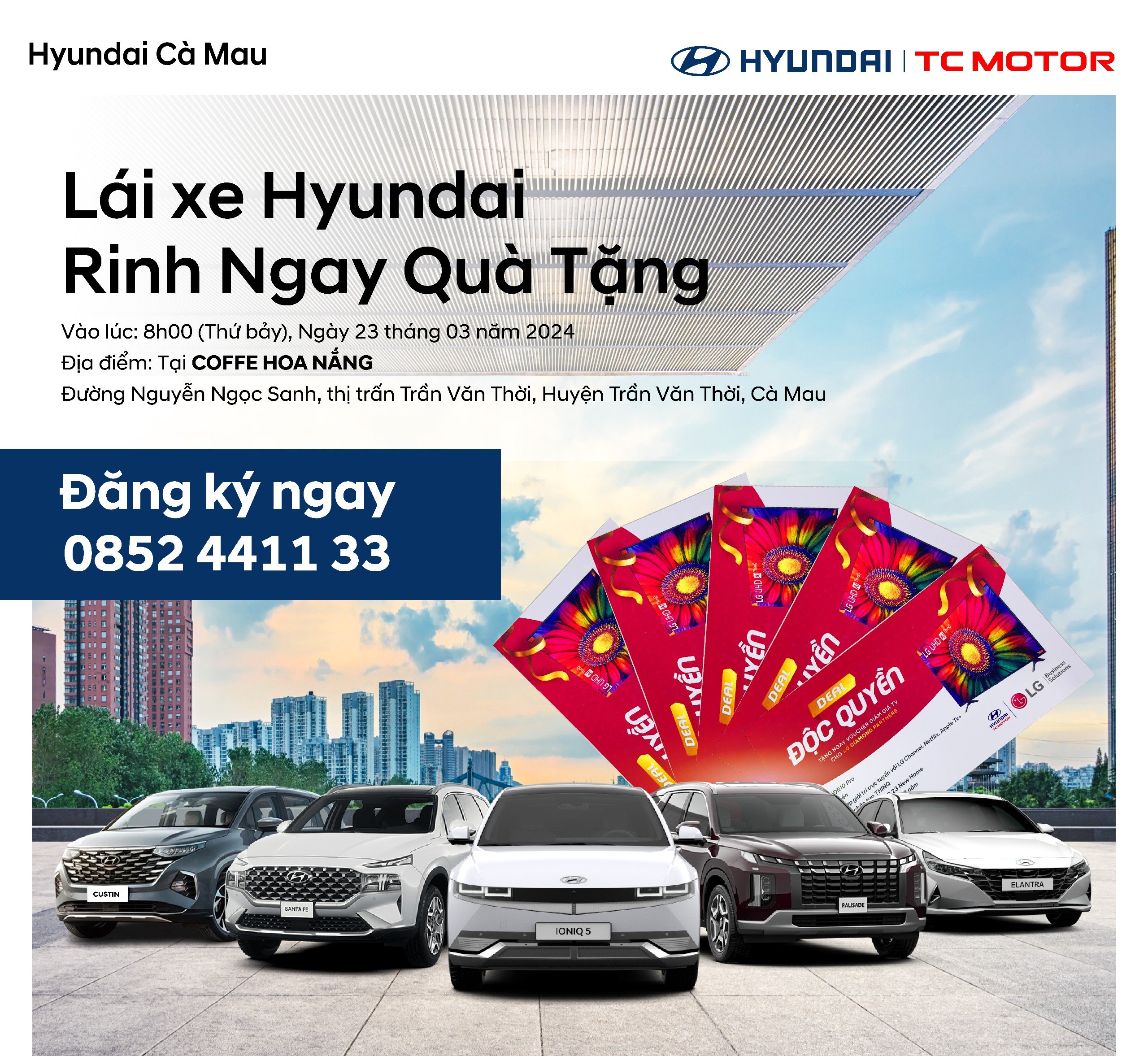 🚗 TRẢI NGHIỆM XE HYUNDAI - NHẬN NGAY VOUCHER XỊN 🚗