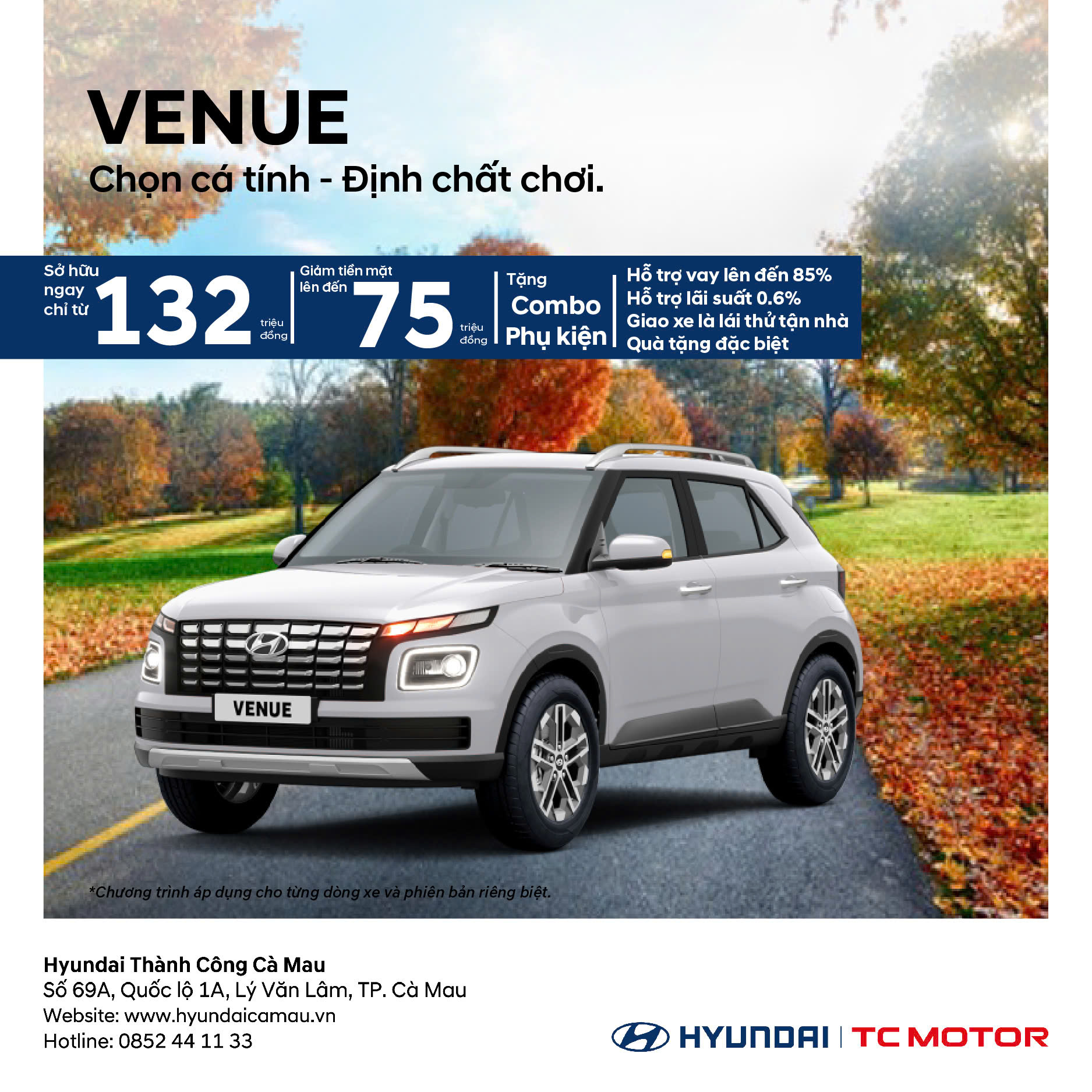 ​​​​​​​ CHỐT XE THÁNG 3 – RƯỚC NGAY HYUNDAI VENUE!