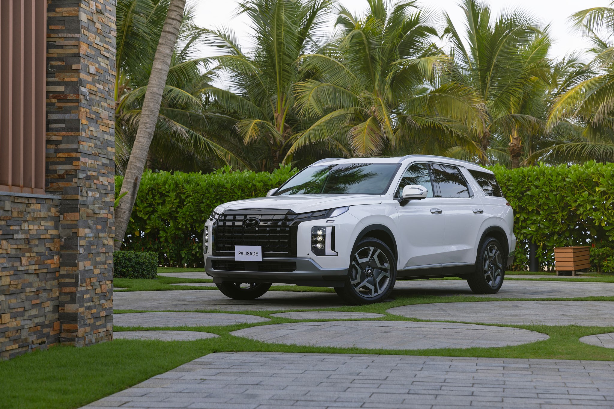 ngoai that hyundai palisade moi