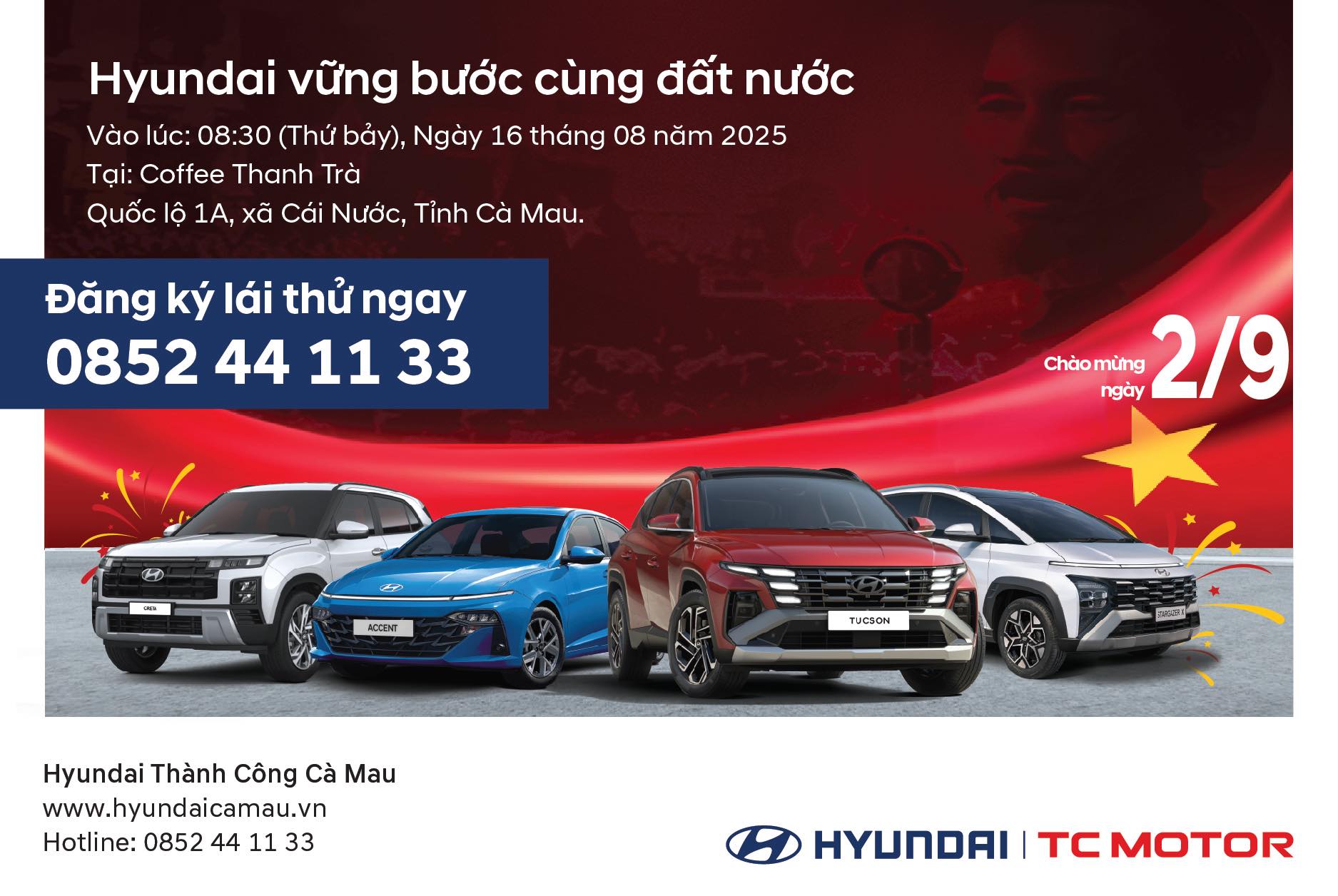 HYUNDAI VỮNG BƯỚC CÙNG ĐẤT NƯỚC