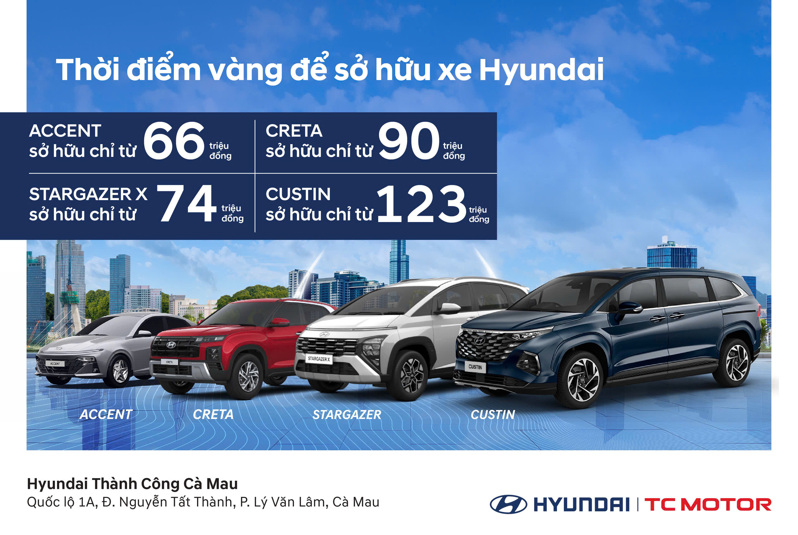 THỜI ĐIỂM VÀNG ĐỂ SỞ HỮU XE HYUNDAI