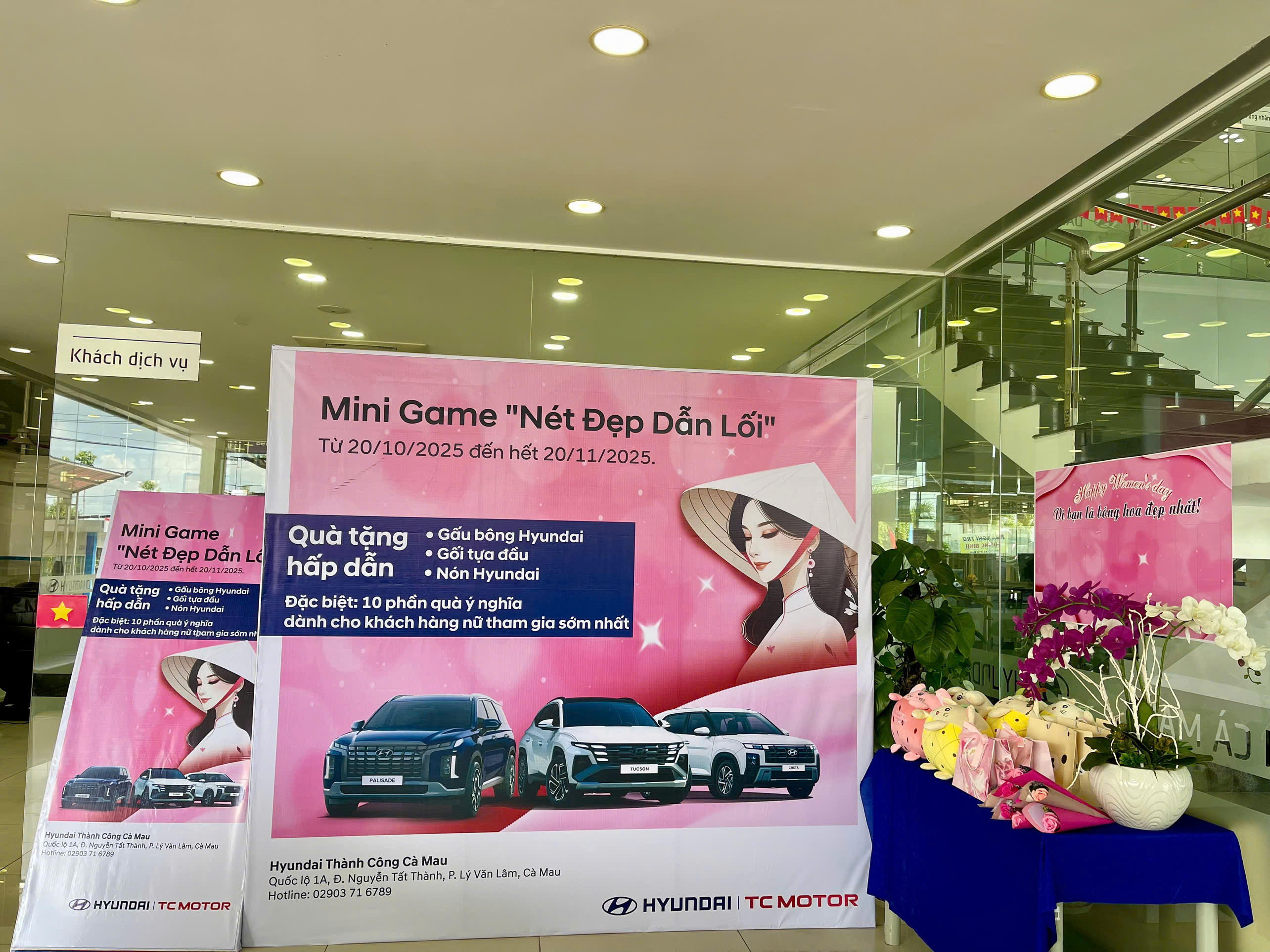 ​​​​​​​CHƯƠNG TRÌNH TRI ÂN KHÁCH HÀNG TẠI HYUNDAI CÀ MAU TRONG THÁNG 10 NÀY