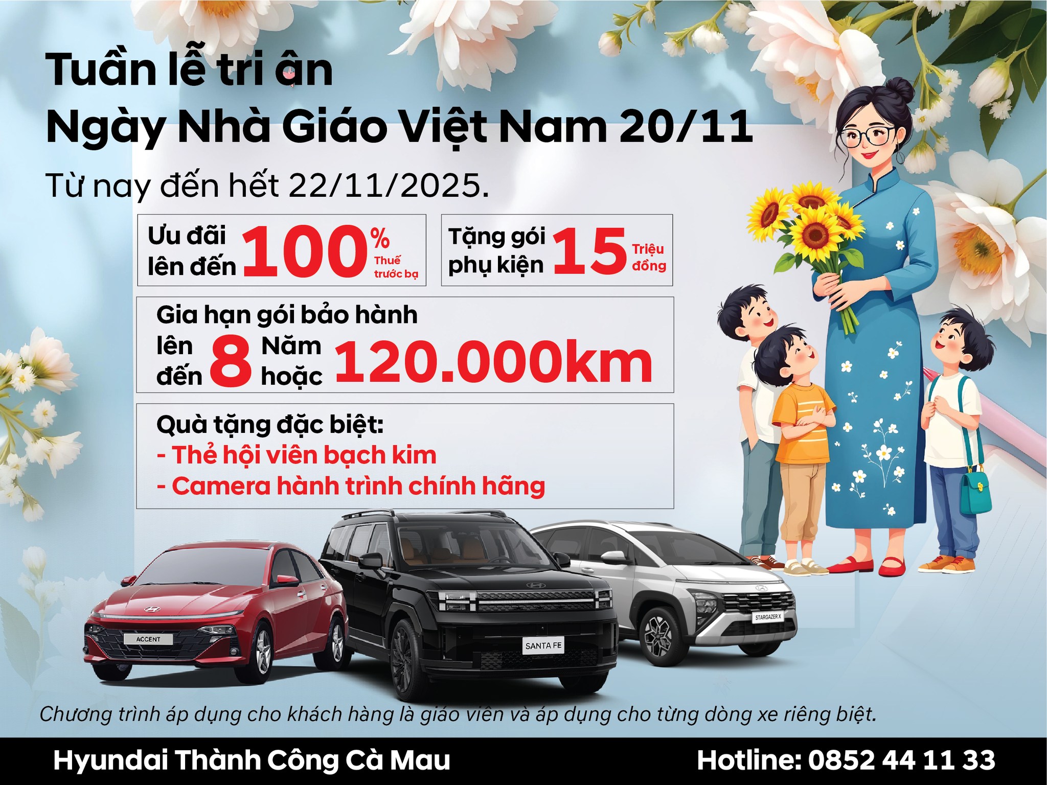 TUẦN LỄ TRI ÂN NGÀY NHÀ GIÁO VIỆT NAM 20/11