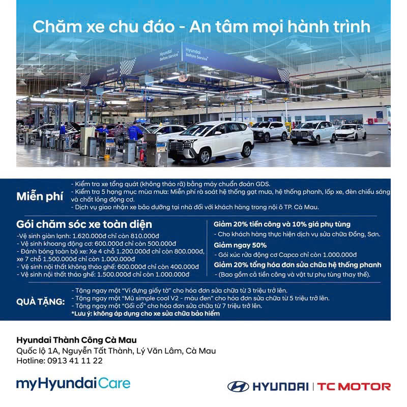 THÁNG 8 – CHĂM XE CHU ĐÁO, AN TÂM MỌI HÀNH TRÌNH