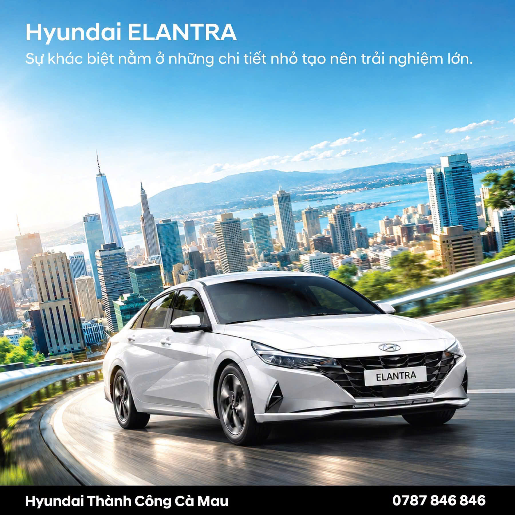HYUNDAI ELANTRA – NỔI BẬT TỪ NHỮNG CHI TIẾT KHÁC BIỆT